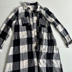 Old Navy plaid dress (XS)